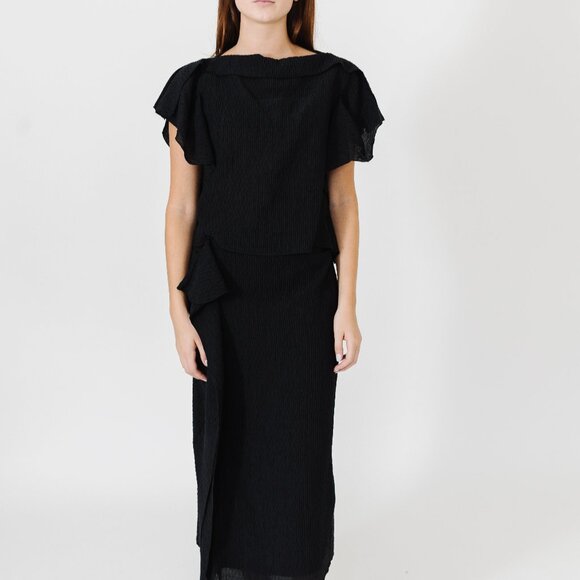 Rachel Comey Nesom Midi Wrap Skirt - Picture 4 of 5